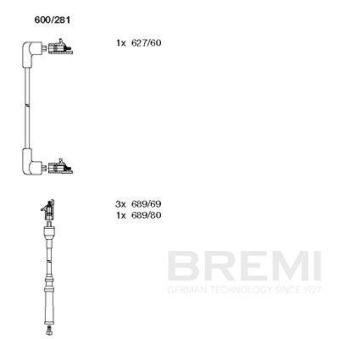 Kit de câbles d'allumage BREMI [600/281]