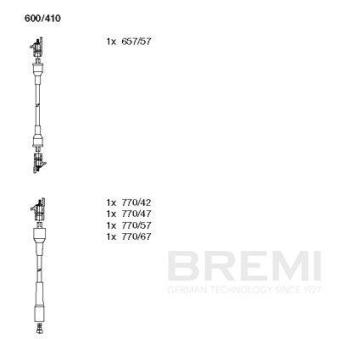 Kit de câbles d'allumage BREMI 600/410