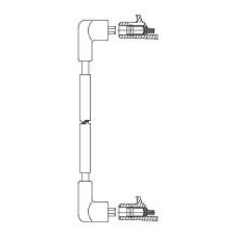 Câble d'allumage BREMI 627E27