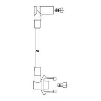 Câble d'allumage BREMI OEM 7700866803