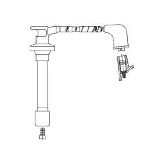 Câble d'allumage BREMI 659F47