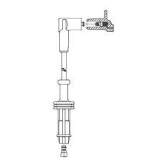 Câble d'allumage BREMI 666/35