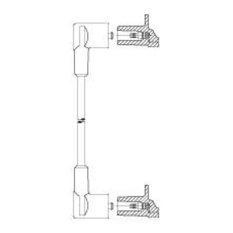 Câble d'allumage BREMI 677/55