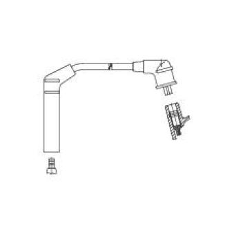 Câble d'allumage BREMI 6A81/52