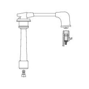 Câble d'allumage BREMI 6A85/22
