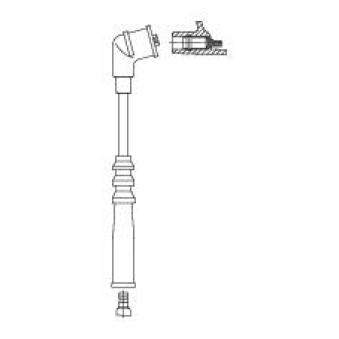 Câble d'allumage BREMI OEM 1961702