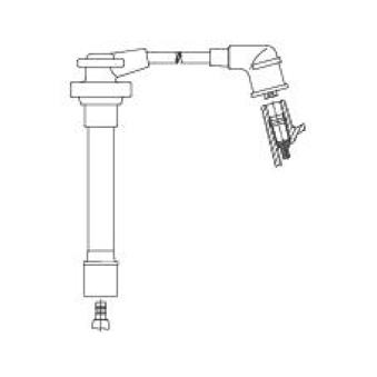 Câble d'allumage BREMI 718/65