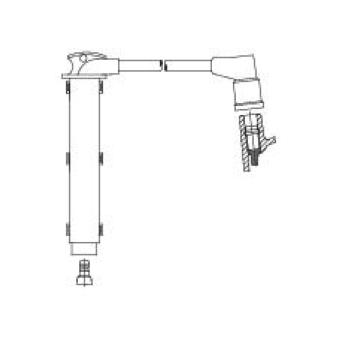 Câble d'allumage BREMI 861/30
