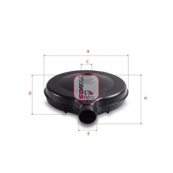 Filtre à air SOFIMA [S 0190 A]