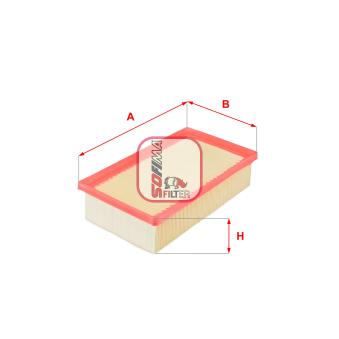 Filtre à air SOFIMA OEM 2232400QAB