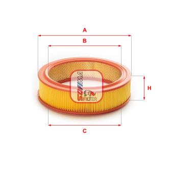 Filtre à air SOFIMA OEM 21011109101