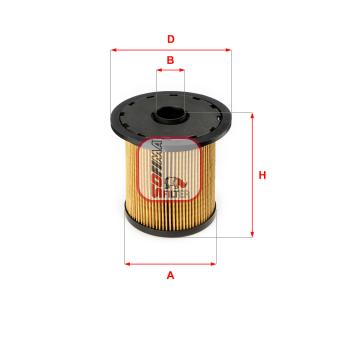 Filtre à carburant SOFIMA OEM 7701206119