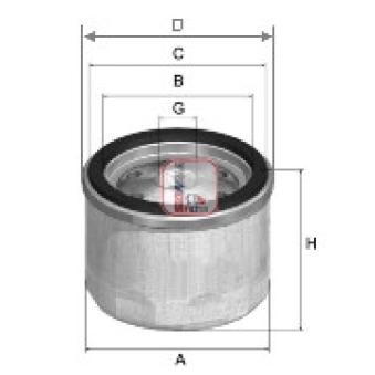 Filtre à air, turbocompresseur SOFIMA OEM 500339085