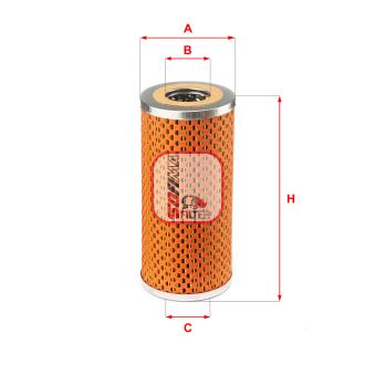 Filtre à huile SOFIMA OEM 30267 Filtre à huile SOFIMA OEM 30267