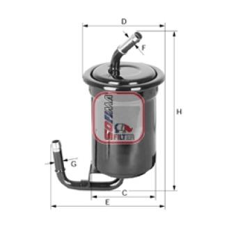 Filtre à carburant SOFIMA OEM B61P20490