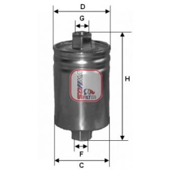 Filtre à carburant SOFIMA OEM 25121150