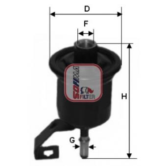 Filtre à carburant SOFIMA OEM 2330016330