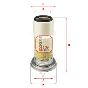 Filtre à air SOFIMA OEM 920015934