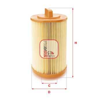 Filtre à air SOFIMA OEM 2710940204
