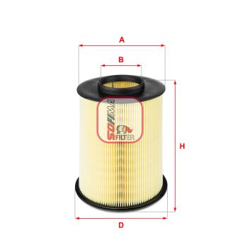 Filtre à air SOFIMA OEM 1848220 Filtre à air SOFIMA OEM 1848220