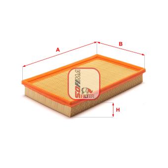 Filtre à air SOFIMA OEM 1444Q3 Filtre à air SOFIMA OEM 1444Q3