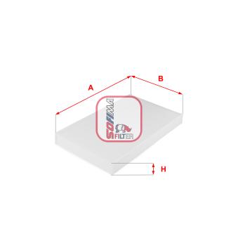 Filtre, air de l'habitacle SOFIMA OEM 6447KK Filtre, air de l'habitacle SOFIMA OEM 6447KK