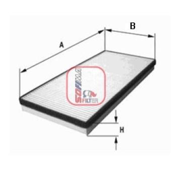 Filtre, air de l'habitacle SOFIMA OEM 79370S1AG01