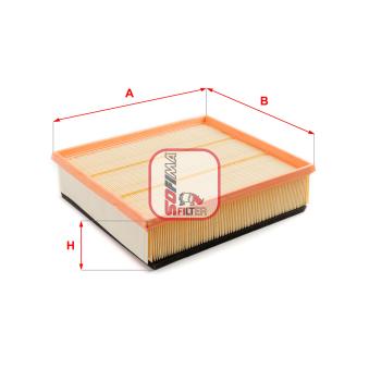 Filtre à air SOFIMA OEM 2D0129620A Filtre à air SOFIMA OEM 2D0129620A