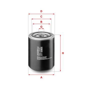 Filtre à huile SOFIMA OEM 5014055