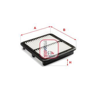 Filtre à air SOFIMA OEM 96314494