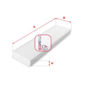 Filtre, air de l'habitacle SOFIMA OEM 64319127515 Filtre, air de l'habitacle SOFIMA OEM 64319127515