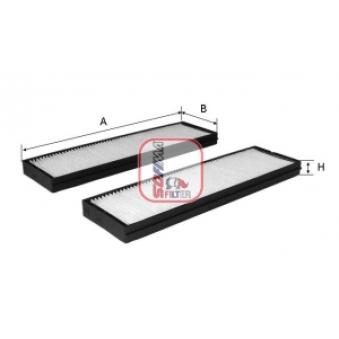 Filtre, air de l'habitacle SOFIMA OEM 971331J000