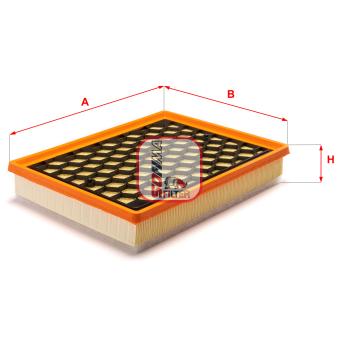 Filtre à air SOFIMA OEM 12788338
