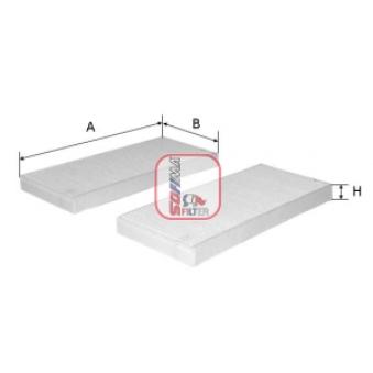 Filtre, air de l'habitacle SOFIMA OEM 971334P000
