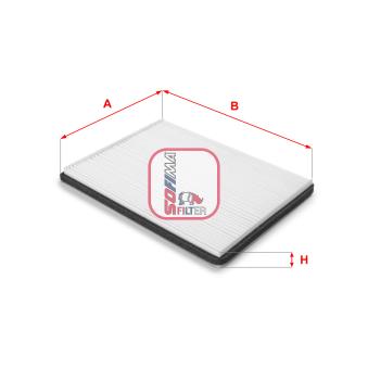 Filtre, air de l'habitacle SOFIMA OEM 9586164J10000