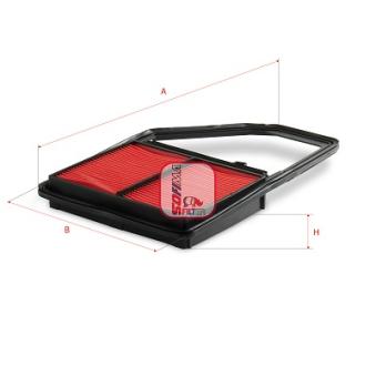 Filtre à air SOFIMA OEM 17220PLD000