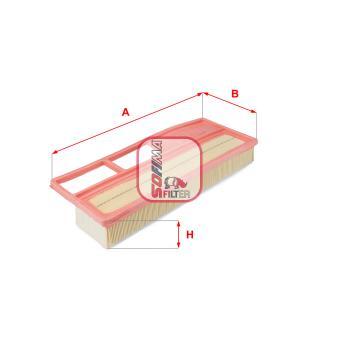 Filtre à air SOFIMA OEM 95513354
