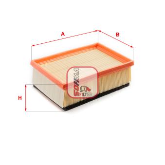 Filtre à air SOFIMA OEM 1444TA