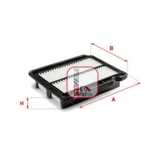 Filtre à air SOFIMA OEM 96536696