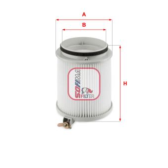 Filtre, air de l'habitacle SOFIMA OEM 2789100QAA