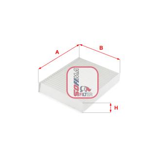 Filtre, air de l'habitacle SOFIMA OEM 88508YV010 Filtre, air de l'habitacle SOFIMA OEM 88508YV010