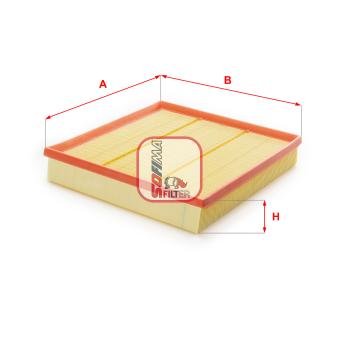 Filtre à air SOFIMA OEM 6C119601CB Filtre à air SOFIMA OEM 6C119601CB