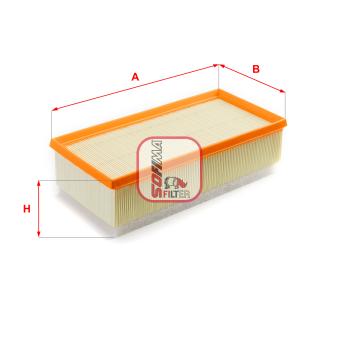 Filtre à air SOFIMA OEM 178010R010