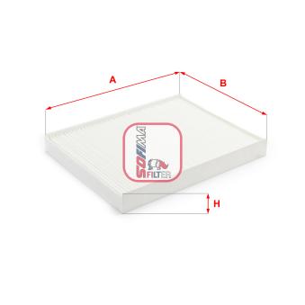 Filtre, air de l'habitacle SOFIMA OEM 971332B005