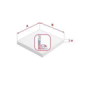 Filtre, air de l'habitacle SOFIMA OEM 7850A002