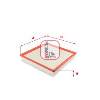 Filtre à air SOFIMA OEM 8200490109