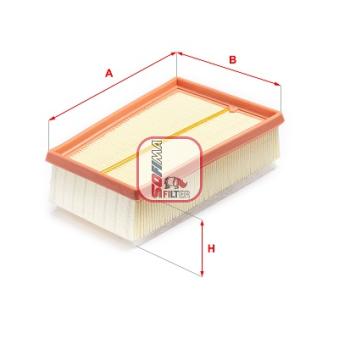 Filtre à air SOFIMA OEM 165463205R