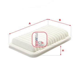 Filtre à air SOFIMA OEM 1378069L00