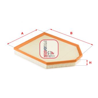 Filtre à air SOFIMA OEM 13717601868