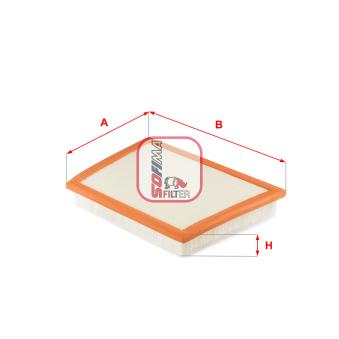 Filtre à air SOFIMA OEM 13718513944